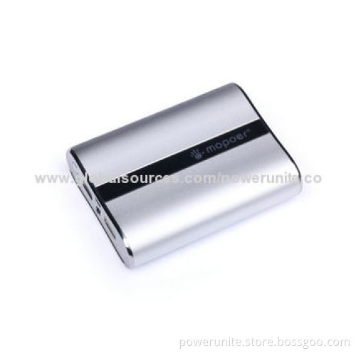 Fashionable Portable 10,400mAh Portable Power Bank for All Mobile Phones, MP3 Players, Caramels